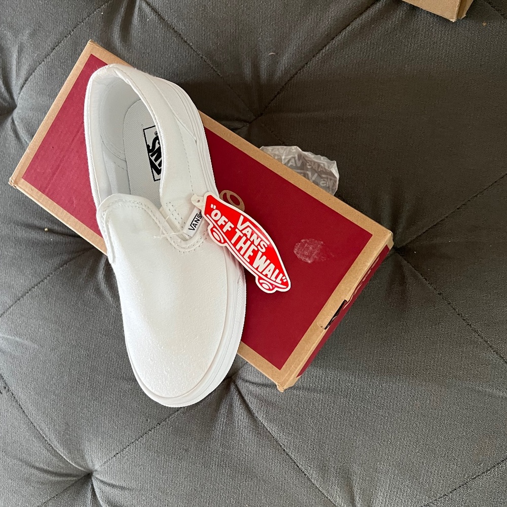 White vans unisex